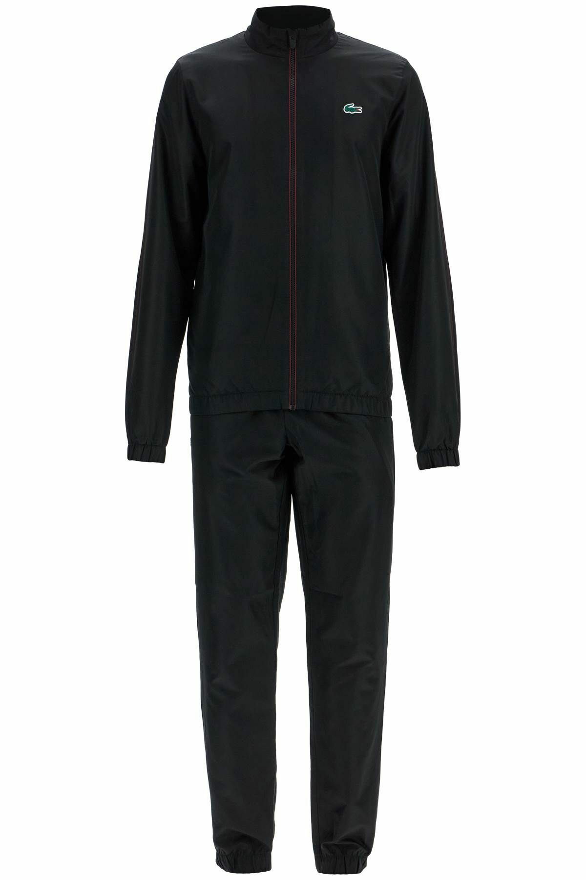 LACOSTE レギュラーフィットジャージ ブラック US L LACOSTE regular fit sports tracksuit Black Lacoste
