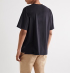 NN07 - Dylan Mélange Cotton-Jersey T-Shirt - Blue