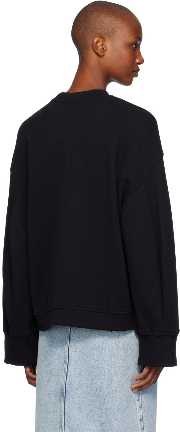 The Frankie Shop Black Talia Sweatshirt