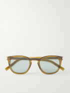 SAINT LAURENT - D-Frame Acetate Sunglasses - Green
