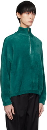 Bonsai Blue Half-Zip Sweater