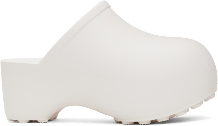 Photo: Praying White 'Praying' Clogs