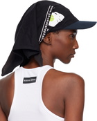 Marine Serre Regenerated Graphic T-shirts Veiled Cap