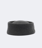 Roger Vivier Embellished wool felt hat