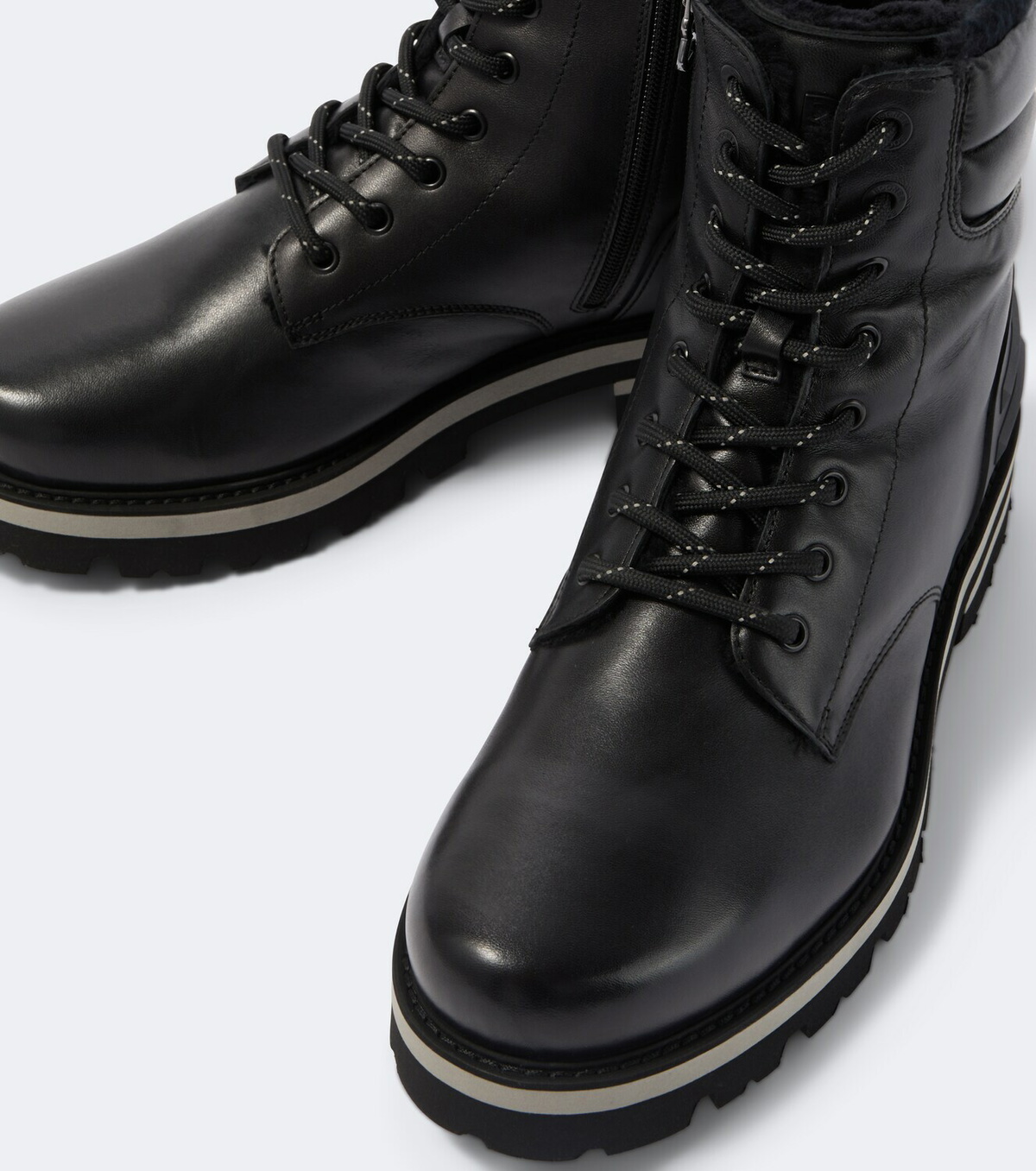 Bogner Courchevel leather lace-up boots