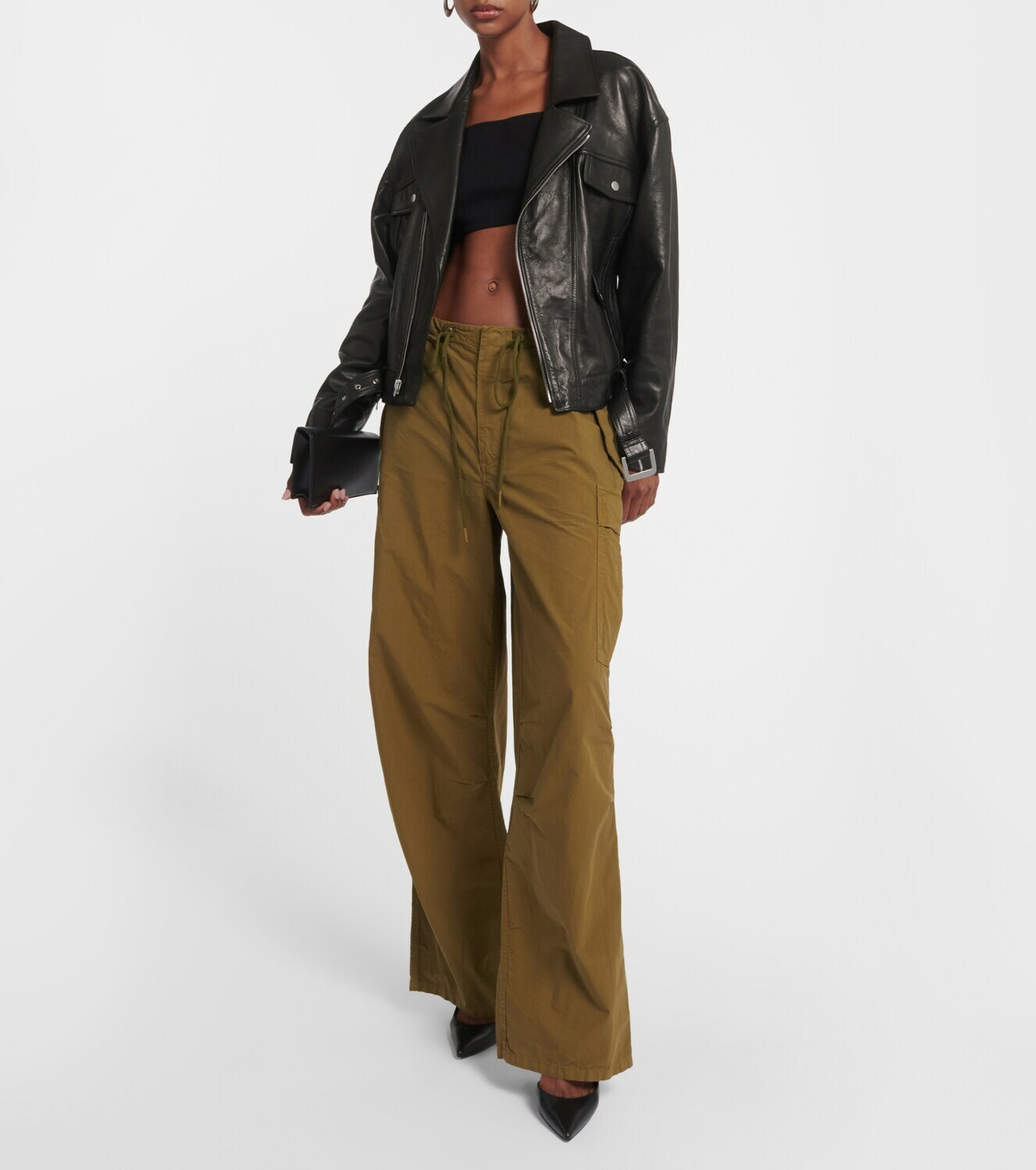 Nili Lotan Lison cotton poplin cargo pants