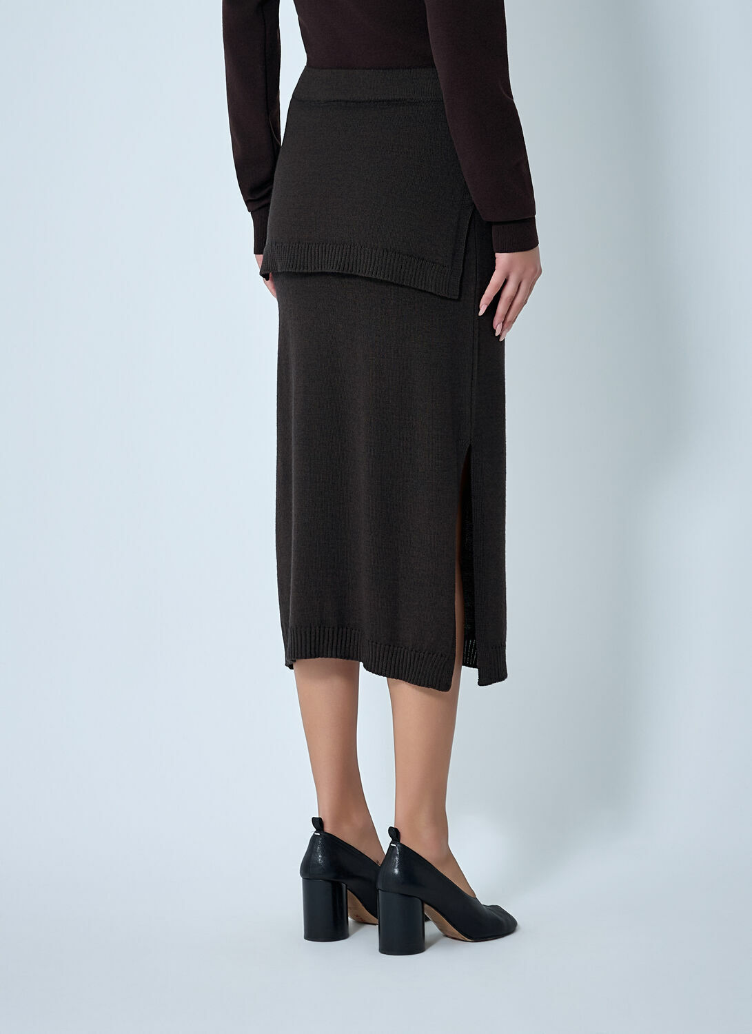 Lemaire Trompe L’Oeil Midi Skirt
