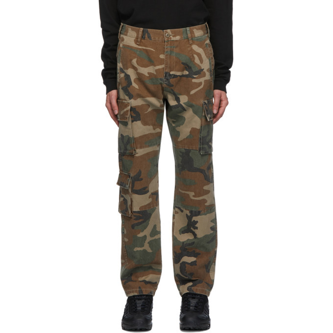 Photo: John Elliott Green Utility Cargo Pants