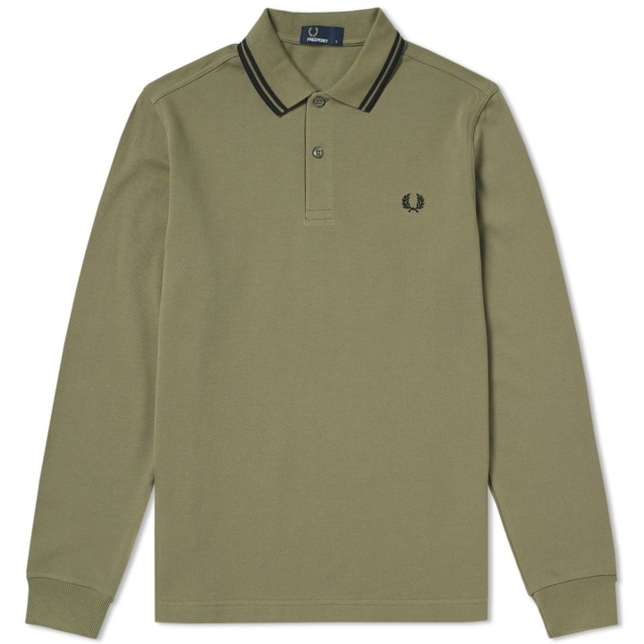 Photo: Fred Perry Long Sleeve Twin Tipped Polo