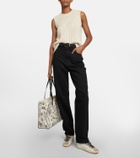 Golden Goose - California printed canvas tote