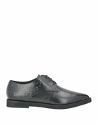 High Womens Lace-up shoes in Black