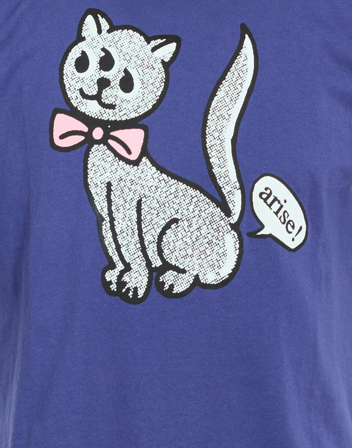 Aries Mens T-shirt Dark in Purple