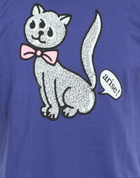 Aries Mens T-shirt Dark in Purple