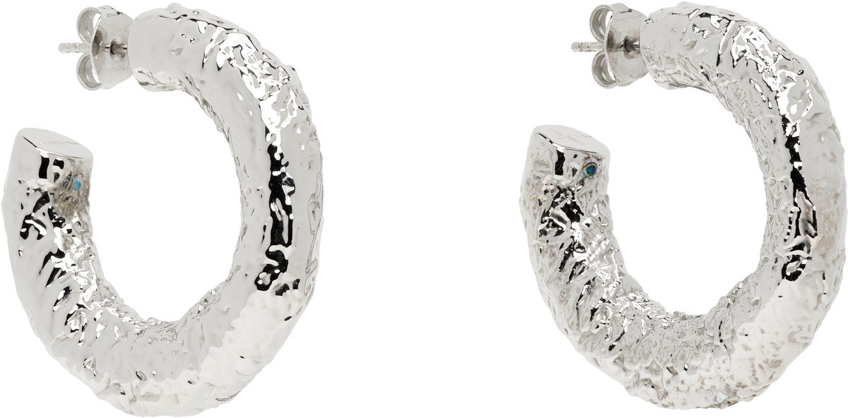 MM6 Maison Margiela Foil Earrings