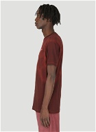Vinyl Print T-Shirt in Red