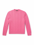 Acne Studios - Kelviro Cable-Knit Sweater - Pink