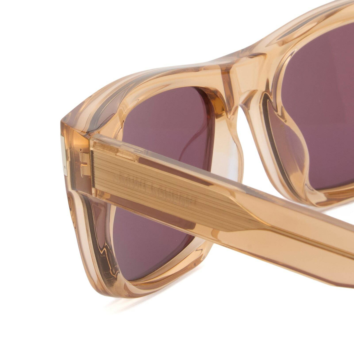 Saint Laurent Sunglasses Saint Laurent SL 83 Sunglasses in Yellow/Violet 