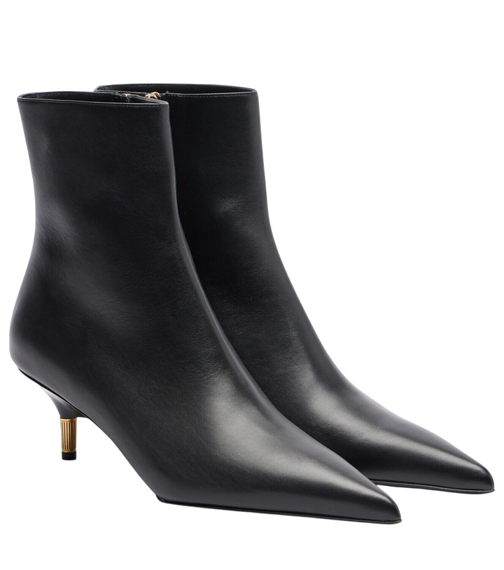 Photo: Khaite Bella leather ankle boots
