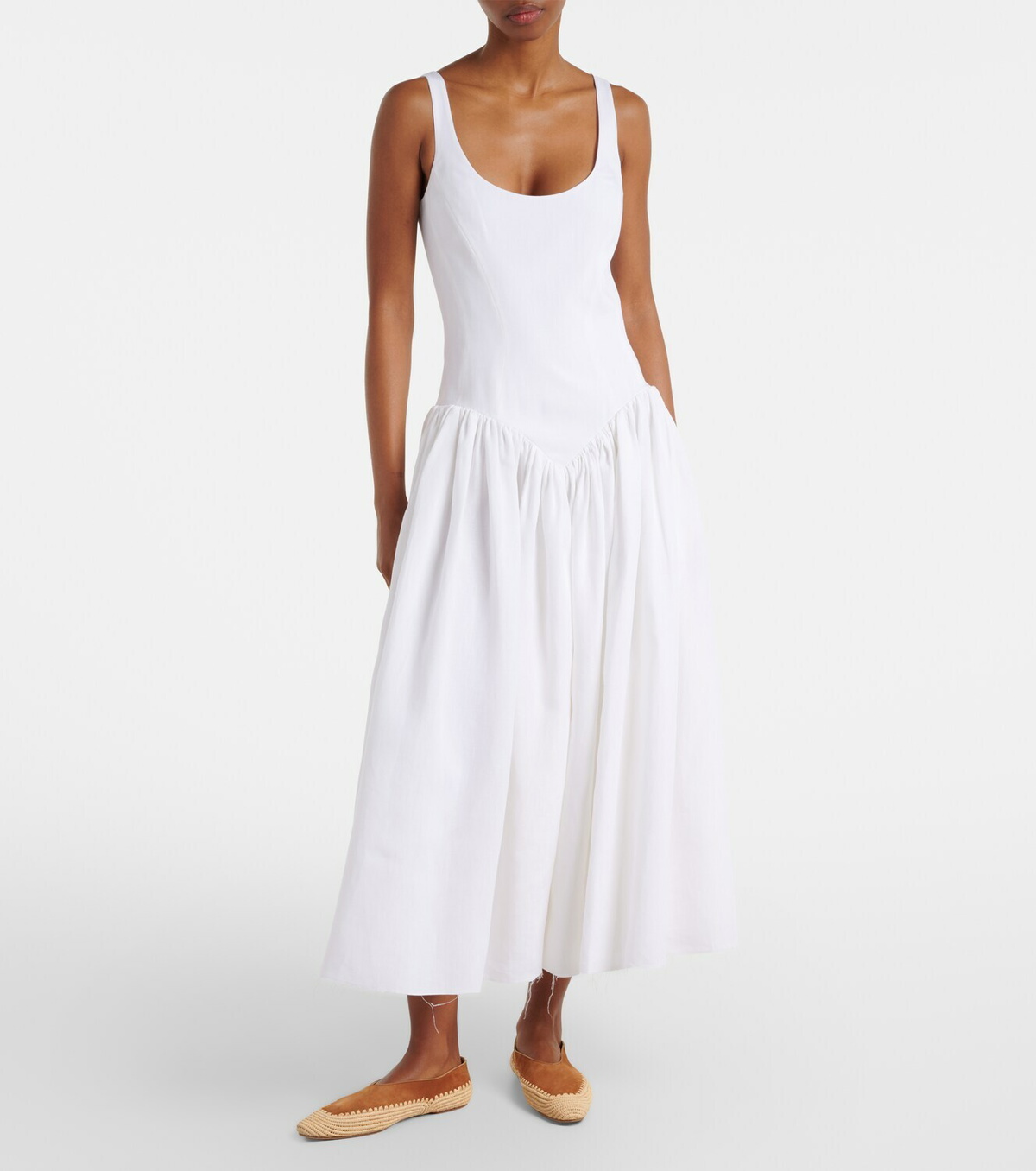 Gabriela Hearst Naia linen maxi dress