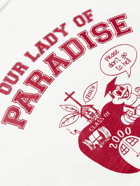 PARADISE - Our Lady of Paradise Printed Cotton-Jersey T-Shirt - White