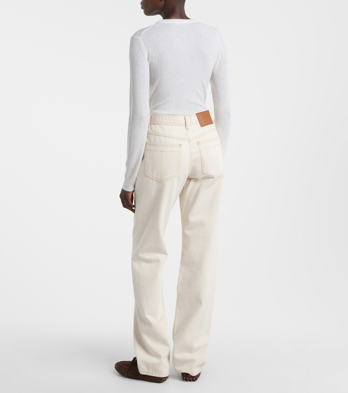 Tod's High-rise straight jeans