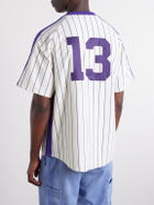 Aimé Leon Dore - Printed Cotton-Jersey Shirt - Purple