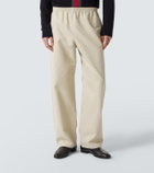 Gucci GG cotton canvas straight pants