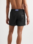 Atalaye - Fregate Short-Length Recycled Swim Shorts - Black