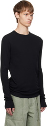 Ann Demeulemeester Black Greg Long Sleeve T-shirt