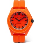 Bamford Watch Department - Mayfair Rubber Watch - Orange