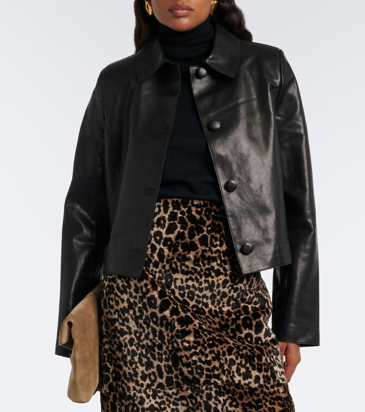 Nour Hammour Hadley leather jacket