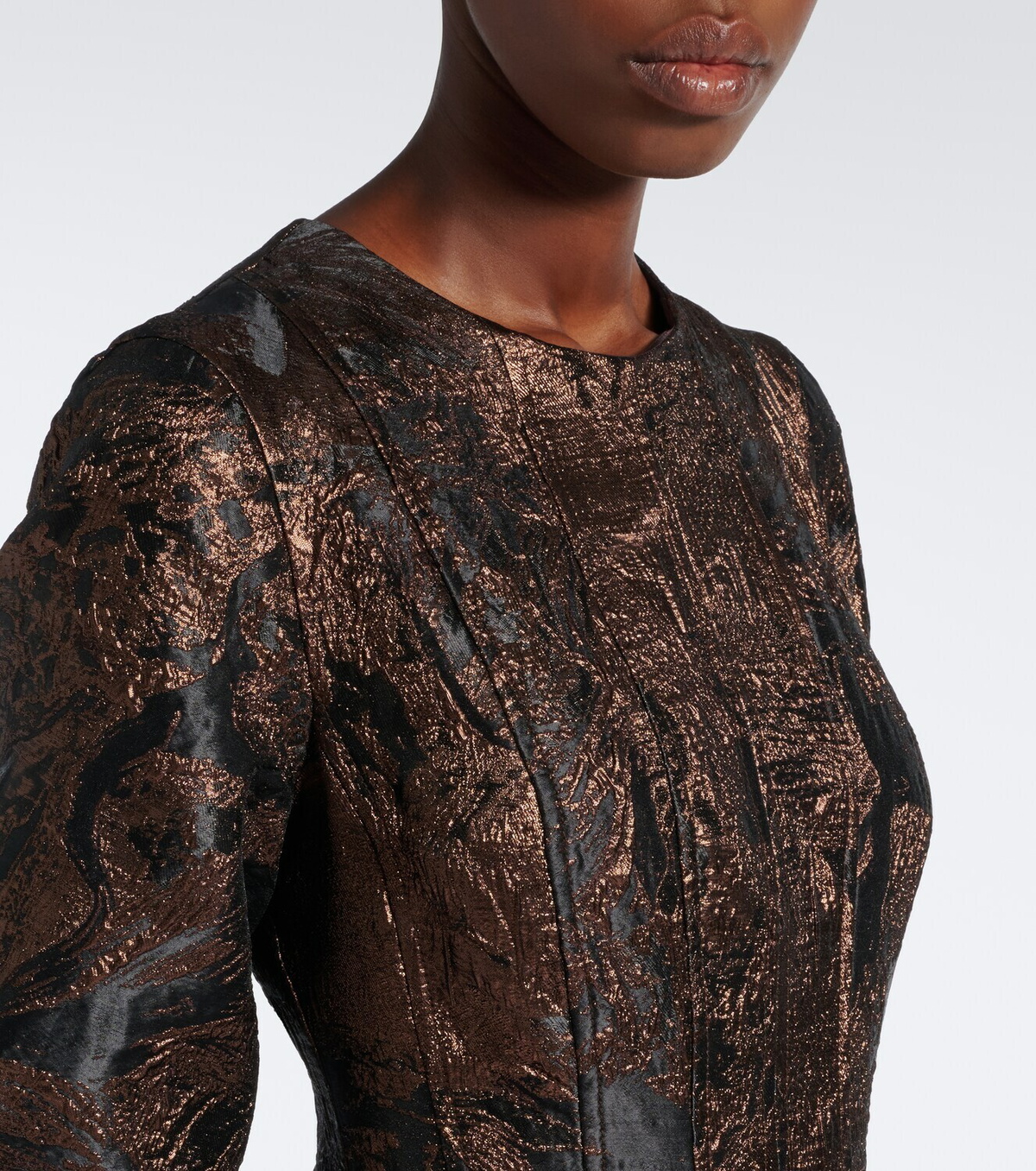 Simkhai Claravelle jacquard gown