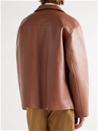 Nanushka - Arto Regenerated Leather Jacket - Brown