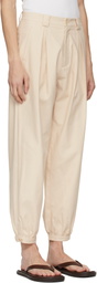 colbo Off-White Gathering Trousers
