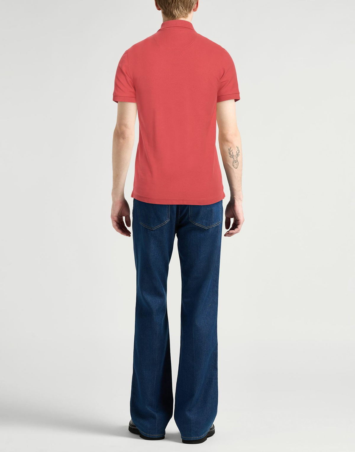 Barbour Mens Polo shirt Coral