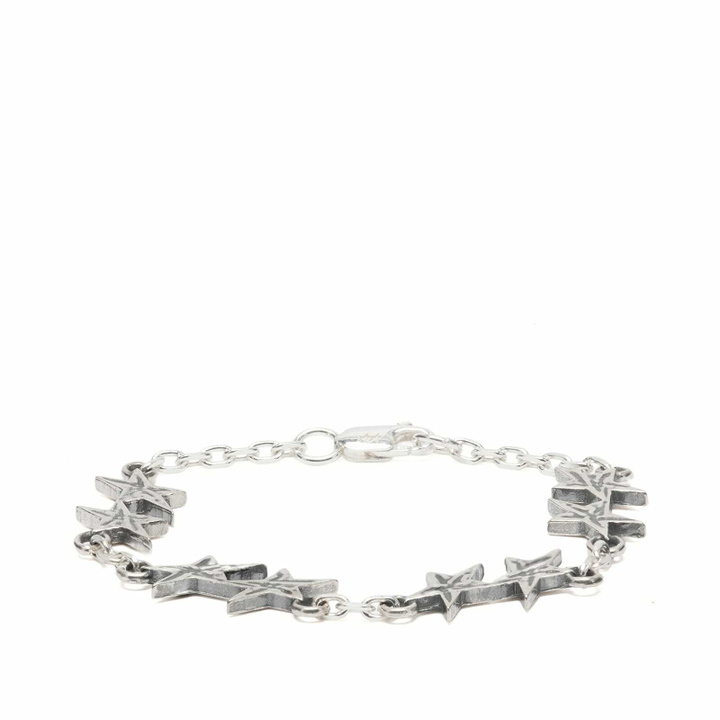 Photo: TwoJeys Men's Signature Stars Bracelet in Sterling Silver