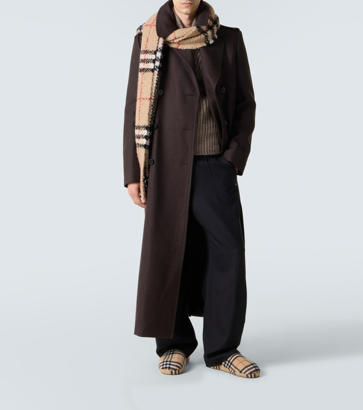 Burberry Burberry Check slippers