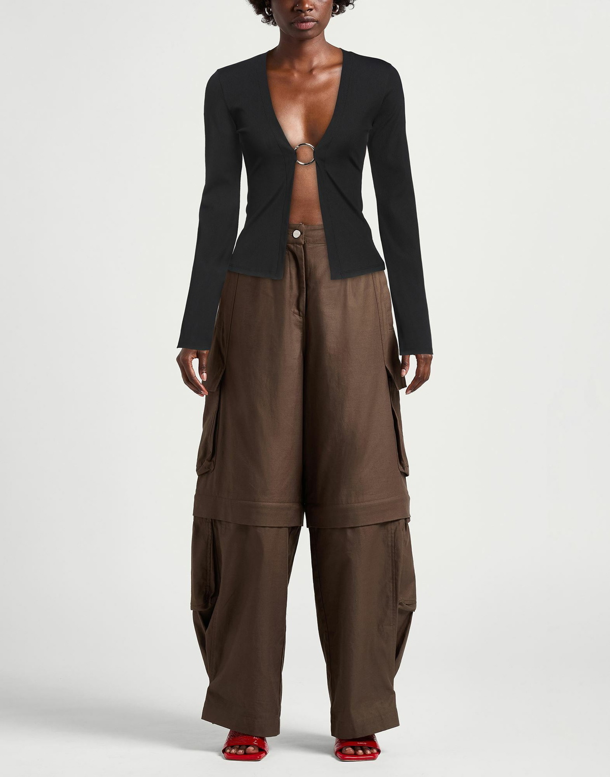 Louisa Ballou Womens Top in Black