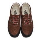 Vans Brown Hairy Suede OG Era LX Sneakers