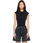 AGOLDE Black Agata Bodysuit