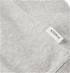 Oliver Spencer Loungewear - Mélange Cotton-Blend Jersey Hoodie - Gray