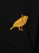 JW ANDERSON Canary Cotton Jersey Hoodie