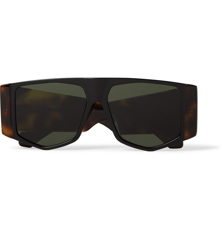 Photo: Loewe - D-Frame Tortoiseshell Acetate Sunglasses - Black