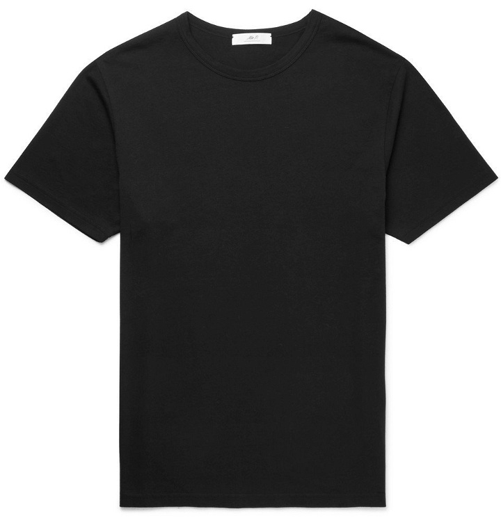 Photo: Mr P. - Cotton-Jersey T-Shirt - Men - Black
