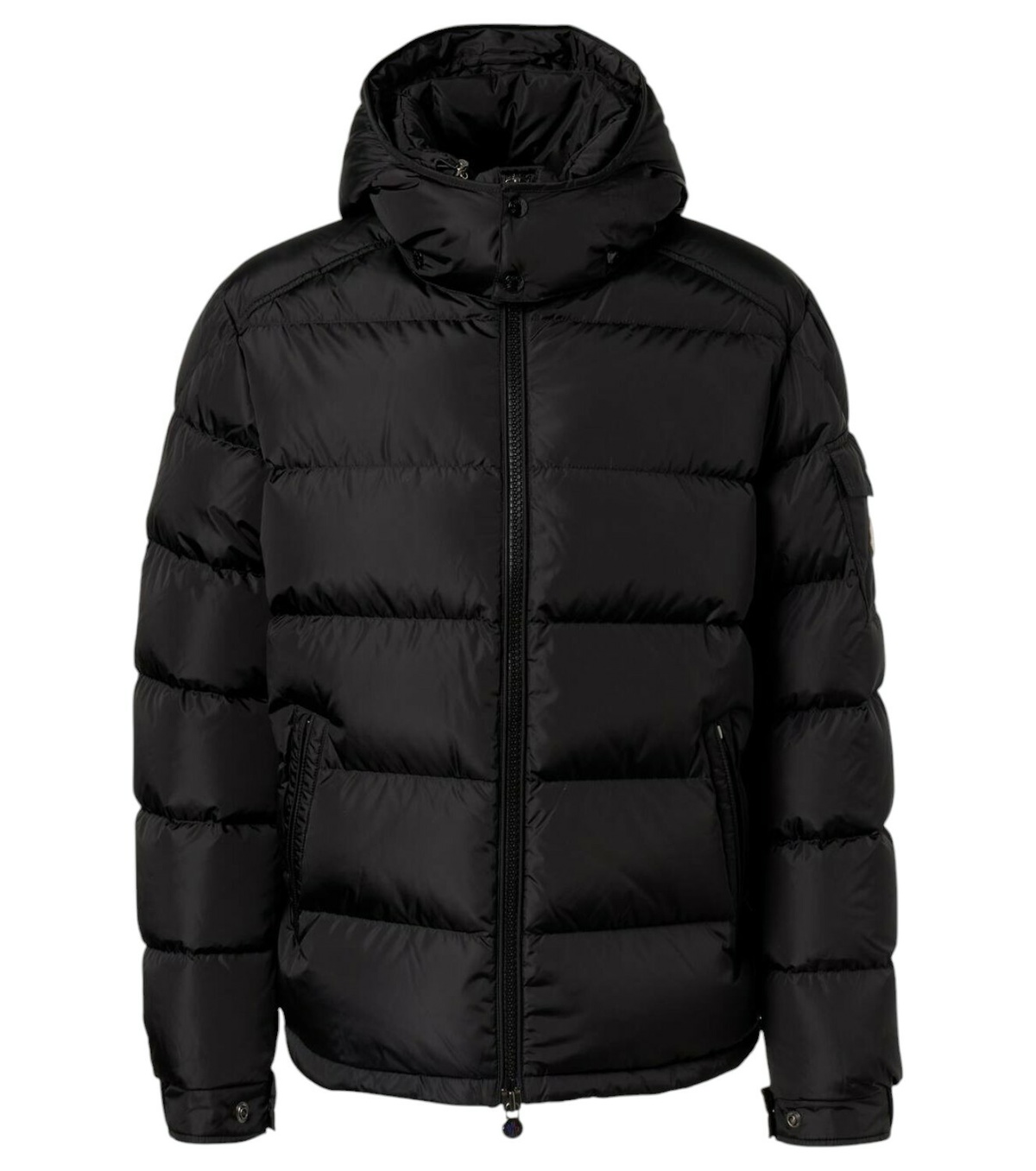 MONCLER ROMBOU ナイロン ブラック 総柄 ジャケット サイズ00
