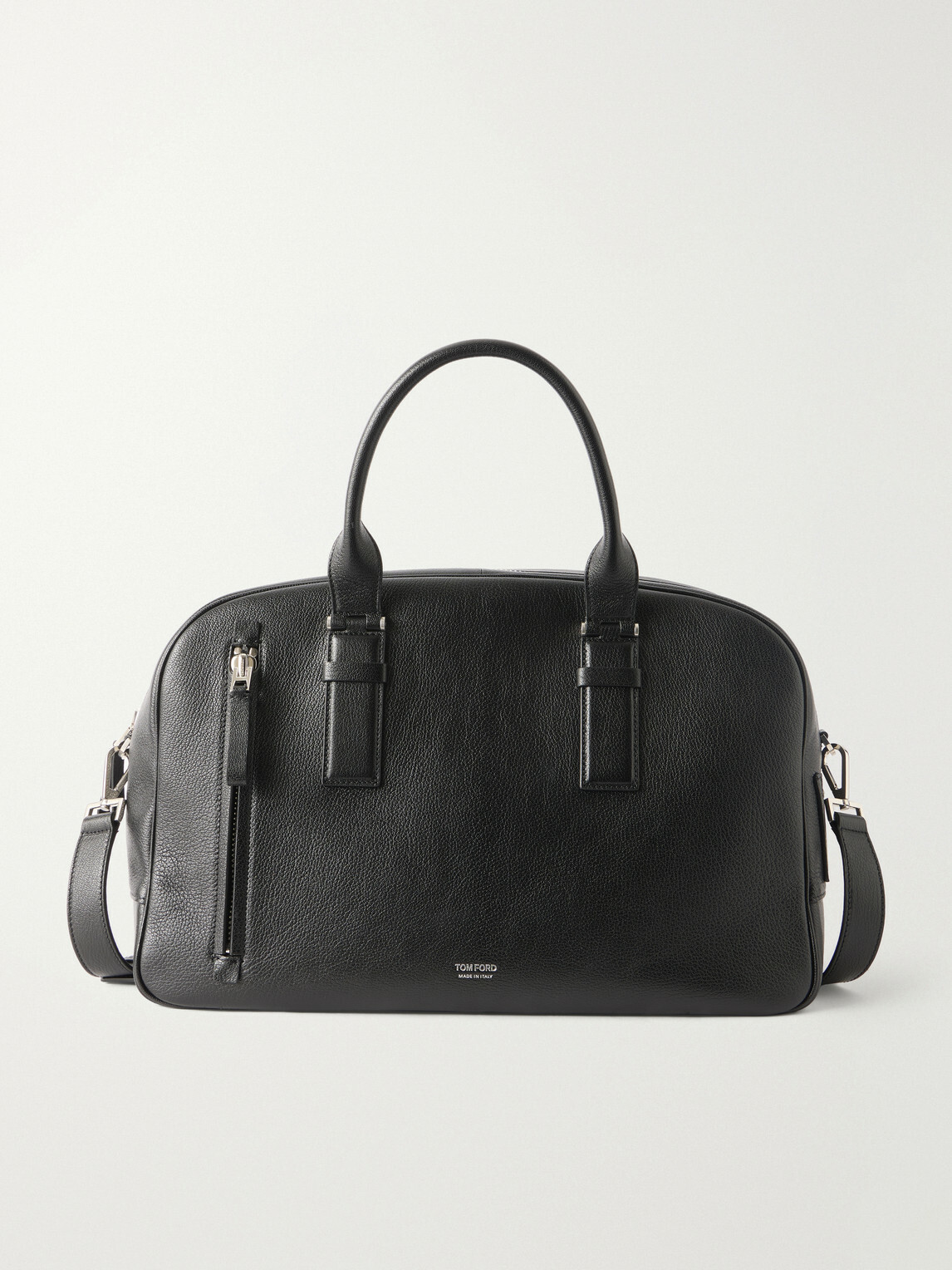 TOM FORD - Victor Full-Grain Leather Weekend Bag