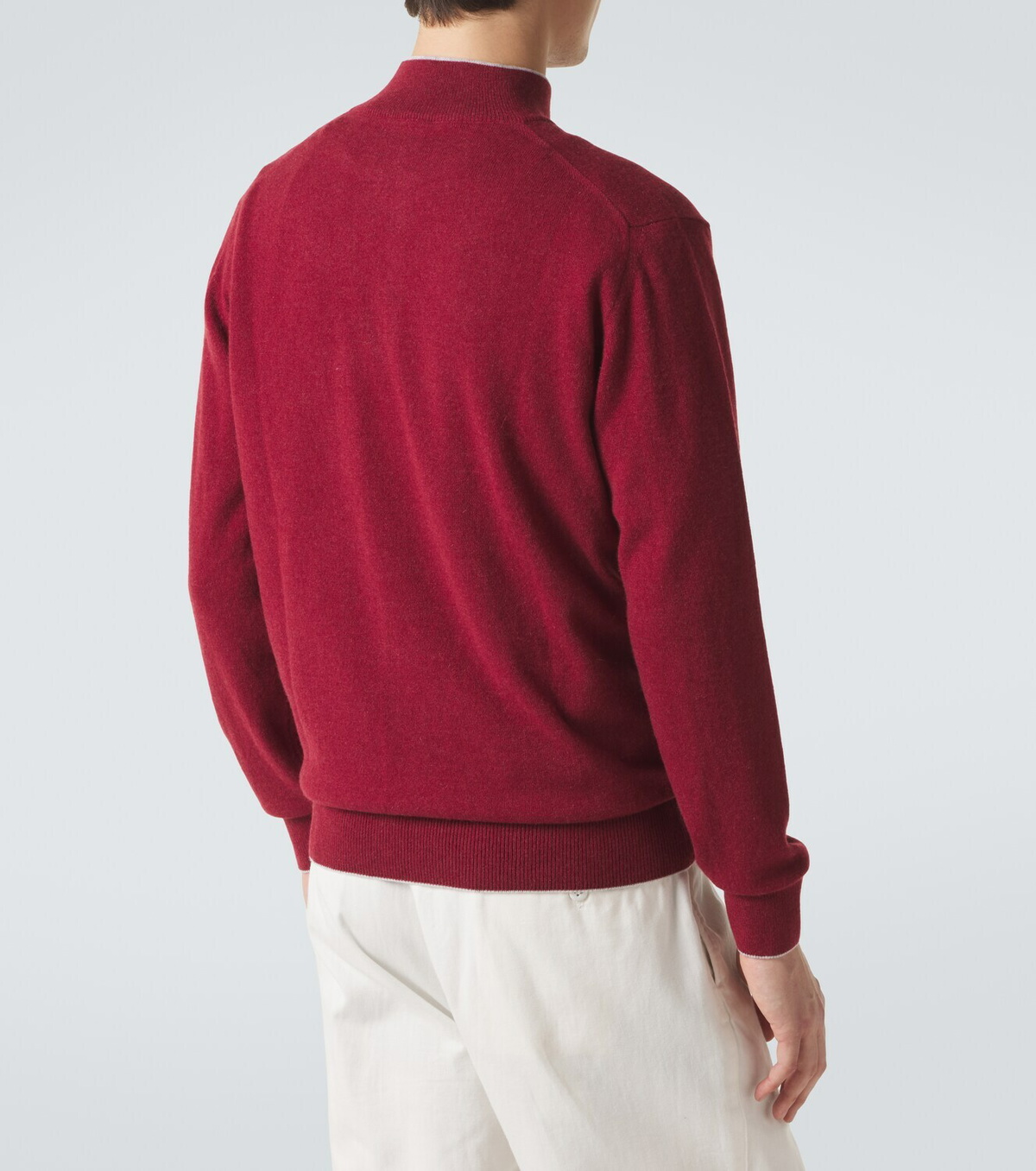 Eleventy Cashmere half-zip sweater