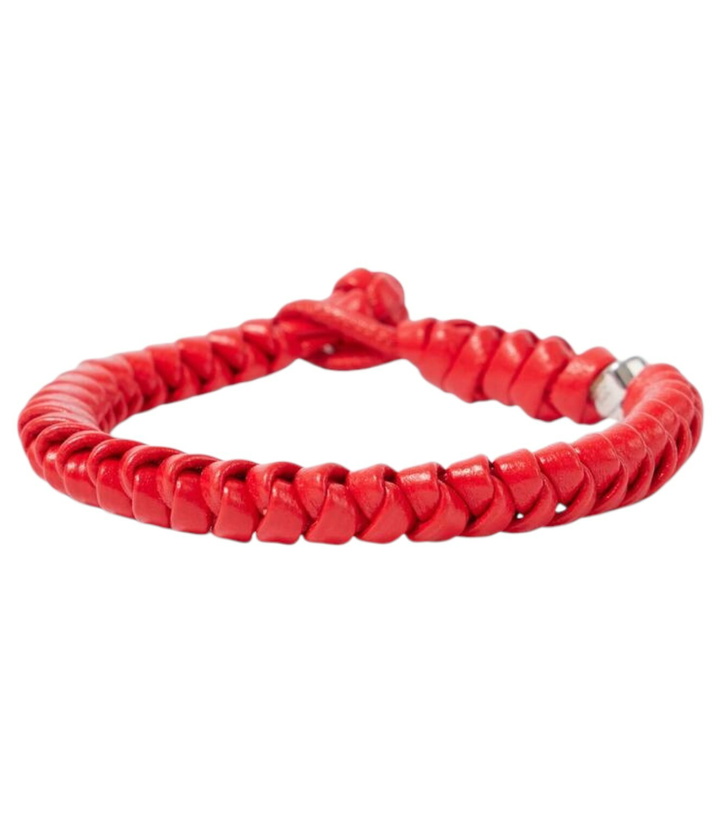 Photo: Bottega Veneta Braided leather bracelet