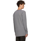 Haider Ackermann Black and White Striped Fortuna Long Sleeve T-Shirt