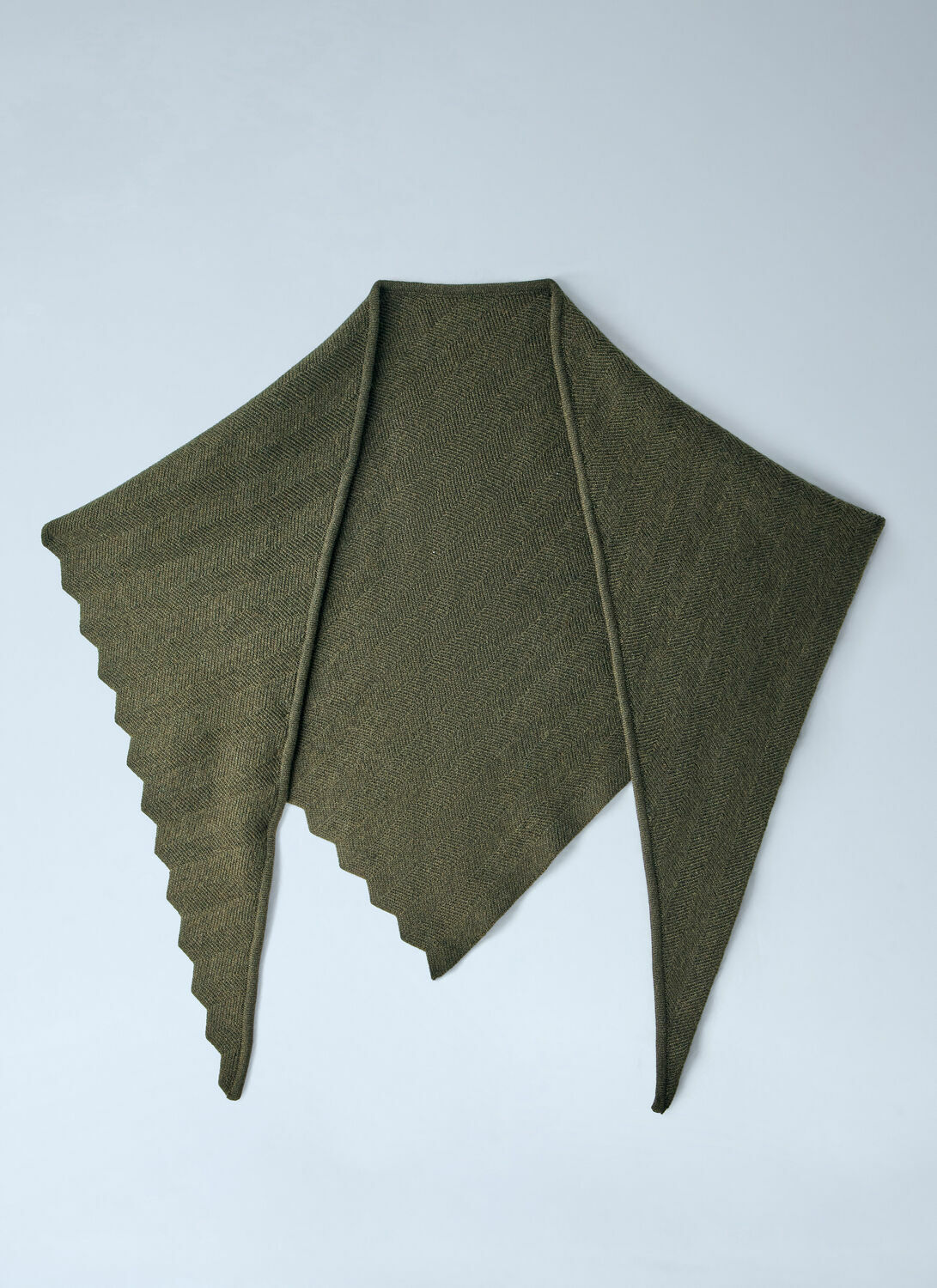 Jacquemus Le Chale Chevron Scarf